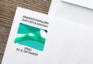 Image of Picture Permit Indicia envelope